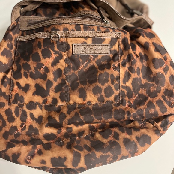 Vintage Brown Leather B. makowsky Handbag in Great Condition. - Picture 8 of 8